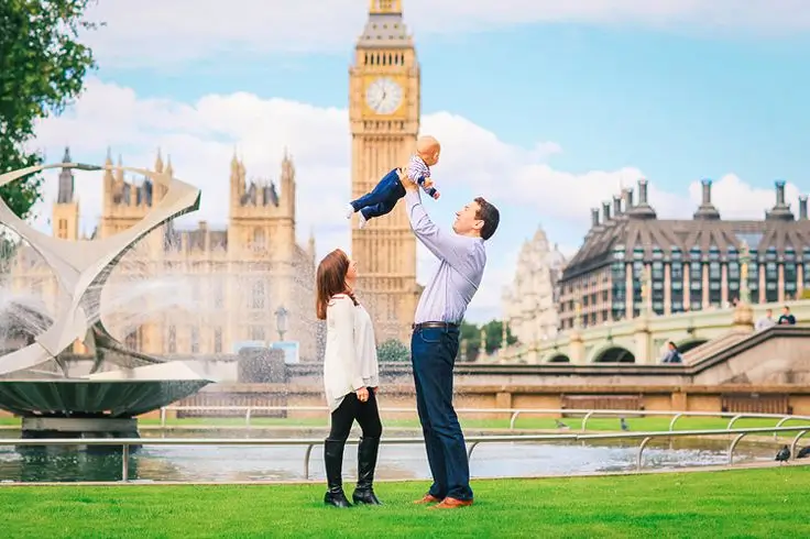 Baby & Family photo shoot in Central London